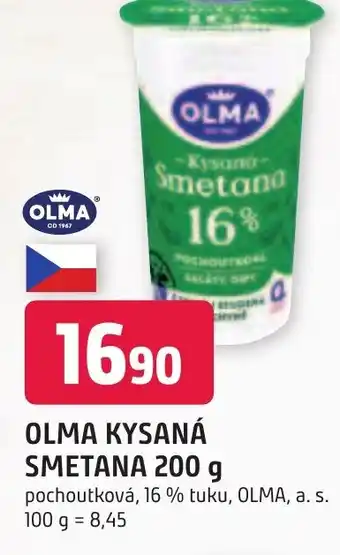 Trefa OLMA KYSANÁ SMETANA 200 g nabídka