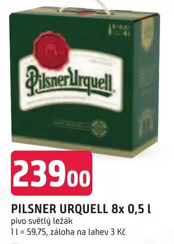 Trefa PILSNER URQUELL 8x 0,5 L nabídka