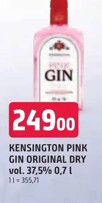 Trefa KENSINGTON PINK GIN ORIGINAL DRY vol. 37,5% 0,7L nabídka