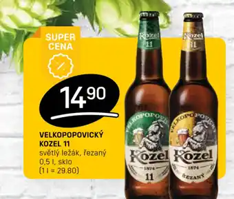 Flop VELKOPOPOVICKÝ KOZEL 11 0.5L nabídka