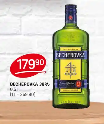 BECHEROVKA 38% 0.5L