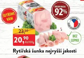 MP Krásno Rytířská šunka nejvyšší jakosti nabídka