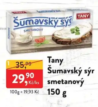 MP Krásno Tany Šumavský sýr smetanový 150 g nabídka