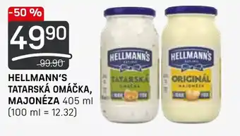 Flop HELLMANN'S TATARSKÁ OMÁČKA, MAJONÉZA nabídka