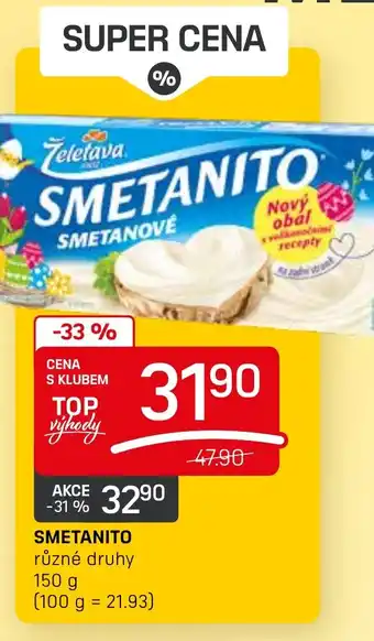 Flop SMETANITO nabídka