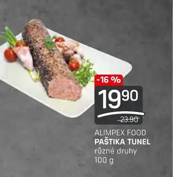 Flop ALIMPEX FOOD PAŠTIKA TUNEL nabídka