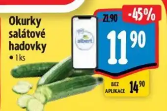 Albert Okurky salátové hadovky nabídka