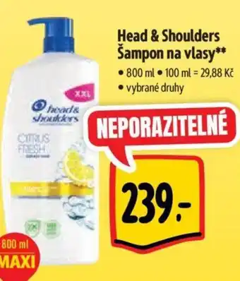 Albert Head & Shoulders Šampon na vlasy nabídka