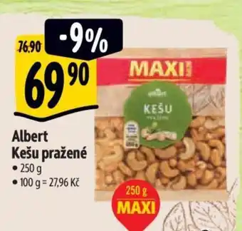 Albert Albert Kešu pražené nabídka
