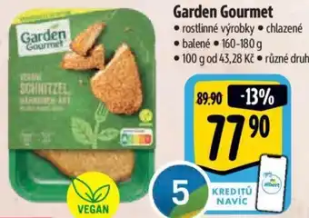 Albert Garden Gourmet nabídka