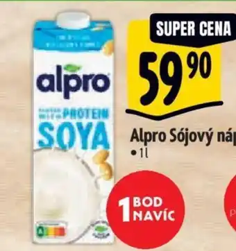 Albert Alpro Sójový nápoj nabídka