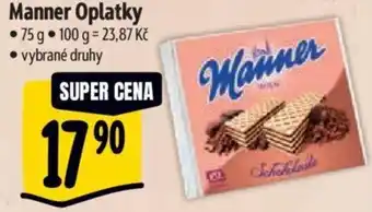 Albert Manner Oplatky nabídka