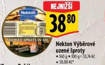 Albert Nekton Výběrové uzené šproty nabídka