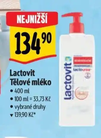 Albert Lactovit Tělové mléko nabídka