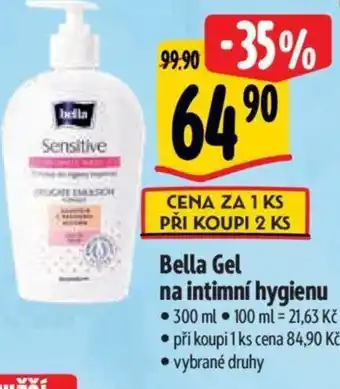 Albert Bella Gel na intimní hygienu nabídka