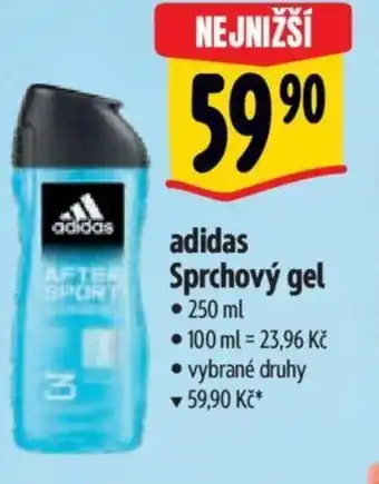 Albert Adidas Sprchový gel nabídka