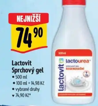 Albert Lactovit Sprchový gel nabídka