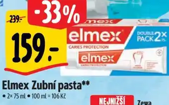 Albert Elmex Zubní pasta nabídka