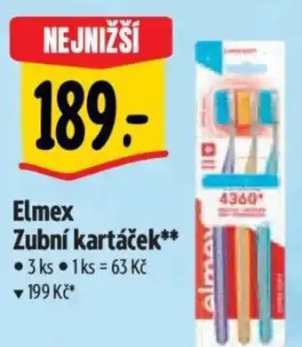 Albert Elmex Zubní kartáček nabídka