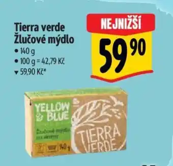 Albert Tierra verde Žlučové mýdlo nabídka