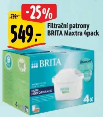 Albert Filtrační patrony BRITA Maxtra 4pack nabídka