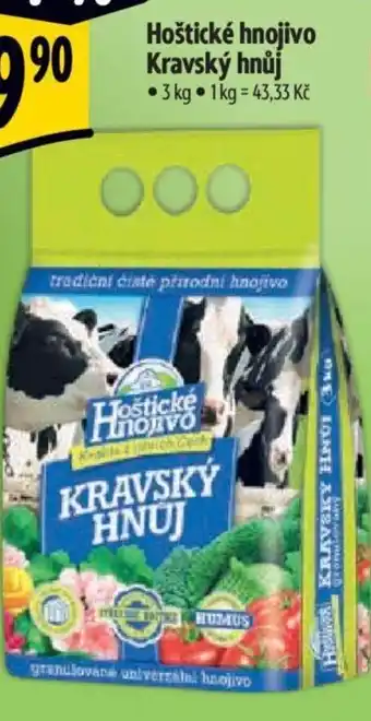 Albert Hoštické hnojivo Kravský hnůj nabídka