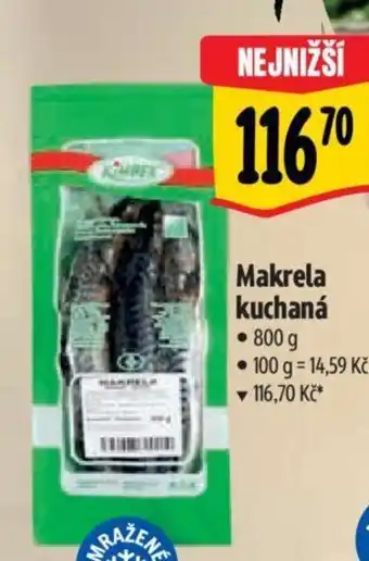 Albert Makrela kuchaná nabídka