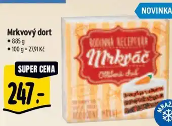 Albert Mrkvový dort nabídka