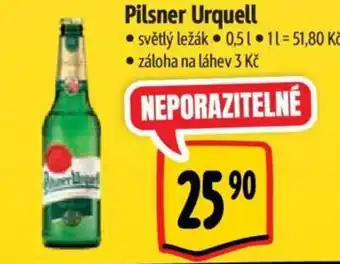 Albert Pilsner Urquell 0.5L nabídka