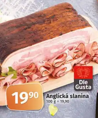 COOP TIP Anglická slanina nabídka