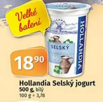 COOP TIP Hollandia Selský jogurt 500 g nabídka