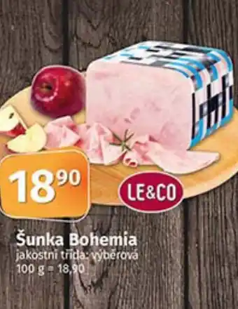 COOP TIP Šunka Bohemia nabídka