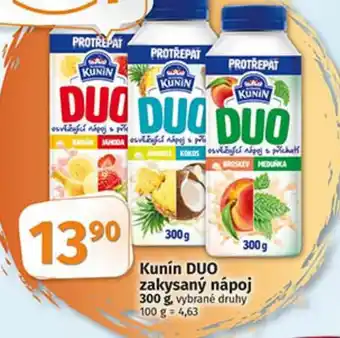 COOP TIP Kunín DUO zakysaný nápoj 300 g nabídka