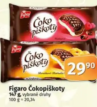 COOP TIP Figaro Čokopiškoty 147 g nabídka