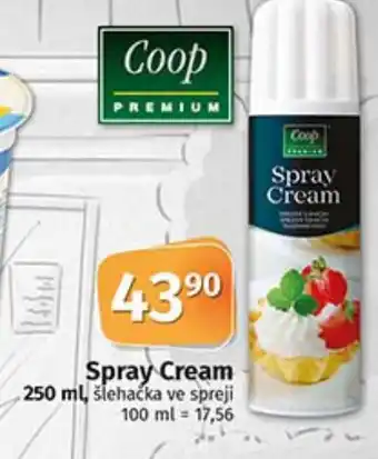 COOP TIP Spray Cream 250 ml nabídka