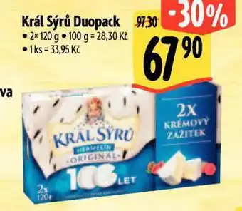 Albert Král sýrů hermelín nabídka