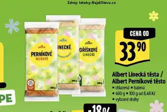Albert Linecká těsta nabídka