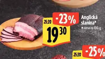 Albert Anglická slanina nabídka