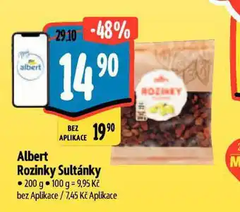 Albert Rozinky sultánky nabídka