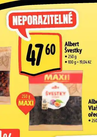 Albert Švestky nabídka