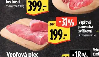 Albert Vepřová panenská svíčková nabídka