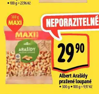 Albert Arašídy nabídka