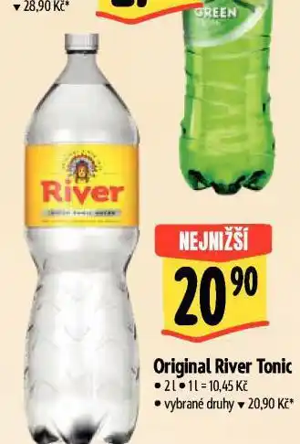 Albert Original river tonic nabídka