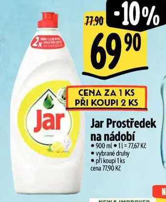 Albert Jar prostředek na mytí nádobí nabídka