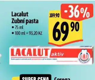 Albert Lacalut zubní pasta nabídka