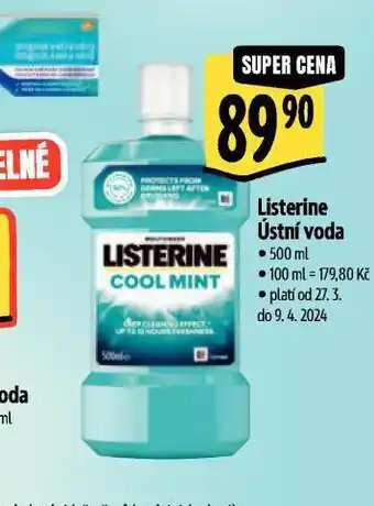Albert Listerine ústní voda nabídka