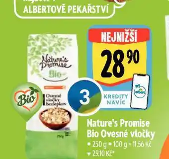 Albert Bio ovesné vločky nabídka