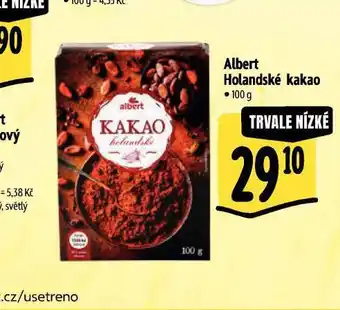 Albert Holandské kakao nabídka