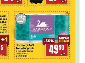 Billa Harmony soft toaletní papír nabídka