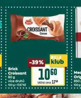 Billa Brick croissant nabídka